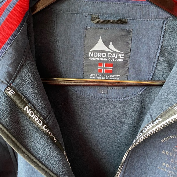 NORD CAPE
Mens Softshell Jacket (Navy Blue) Large - Picture 2 of 6